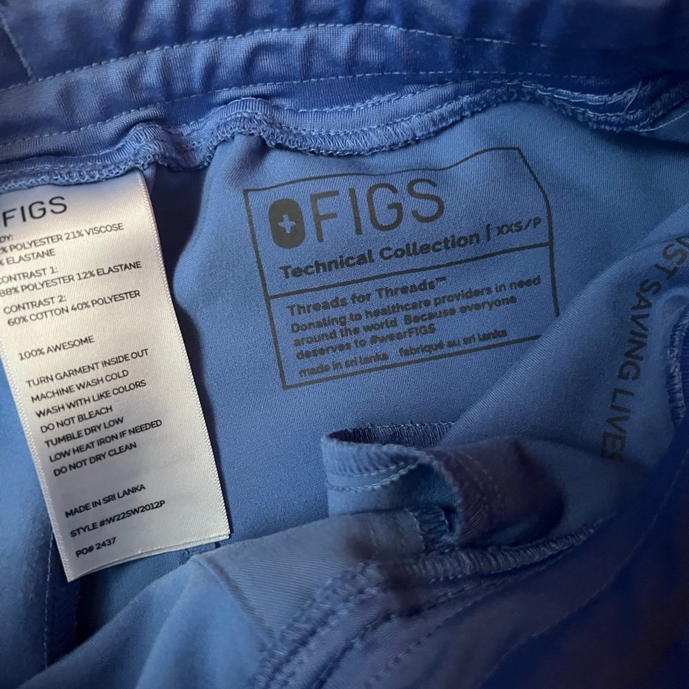 Figs High Waisted Zamora Jogger Scrub Pants.